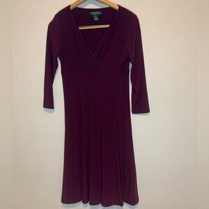 Ralph Lauren Long Sleeve Dress career Size 8P